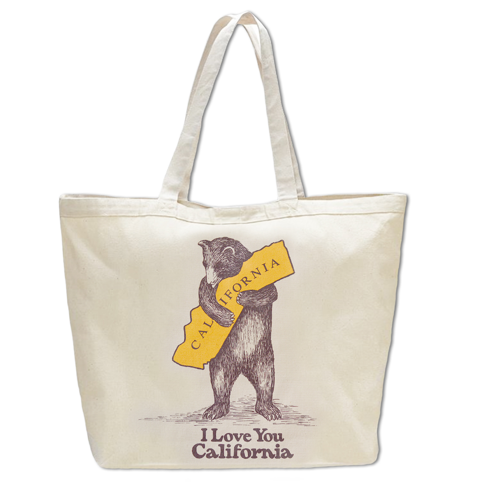 CA Bear Hug Beach Bag/Oversize Tote