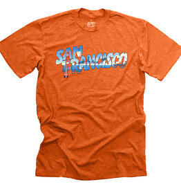Retro San Francisco Adult Unisex/Men's Tee Copper 2XL
