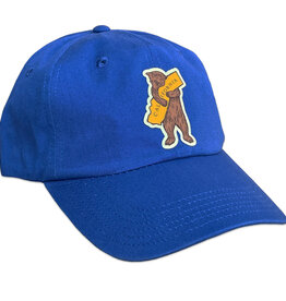 California Bear Hug Twill Cap Royal Blue