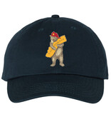SF Mercantile CA Firefighter Bear Cap, Navy Blue Twill