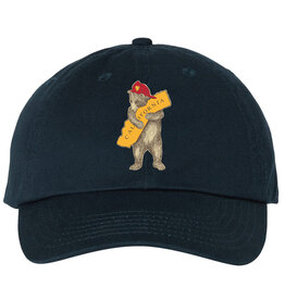 SF Mercantile CA Firefighter Bear Cap, Navy Blue Twill