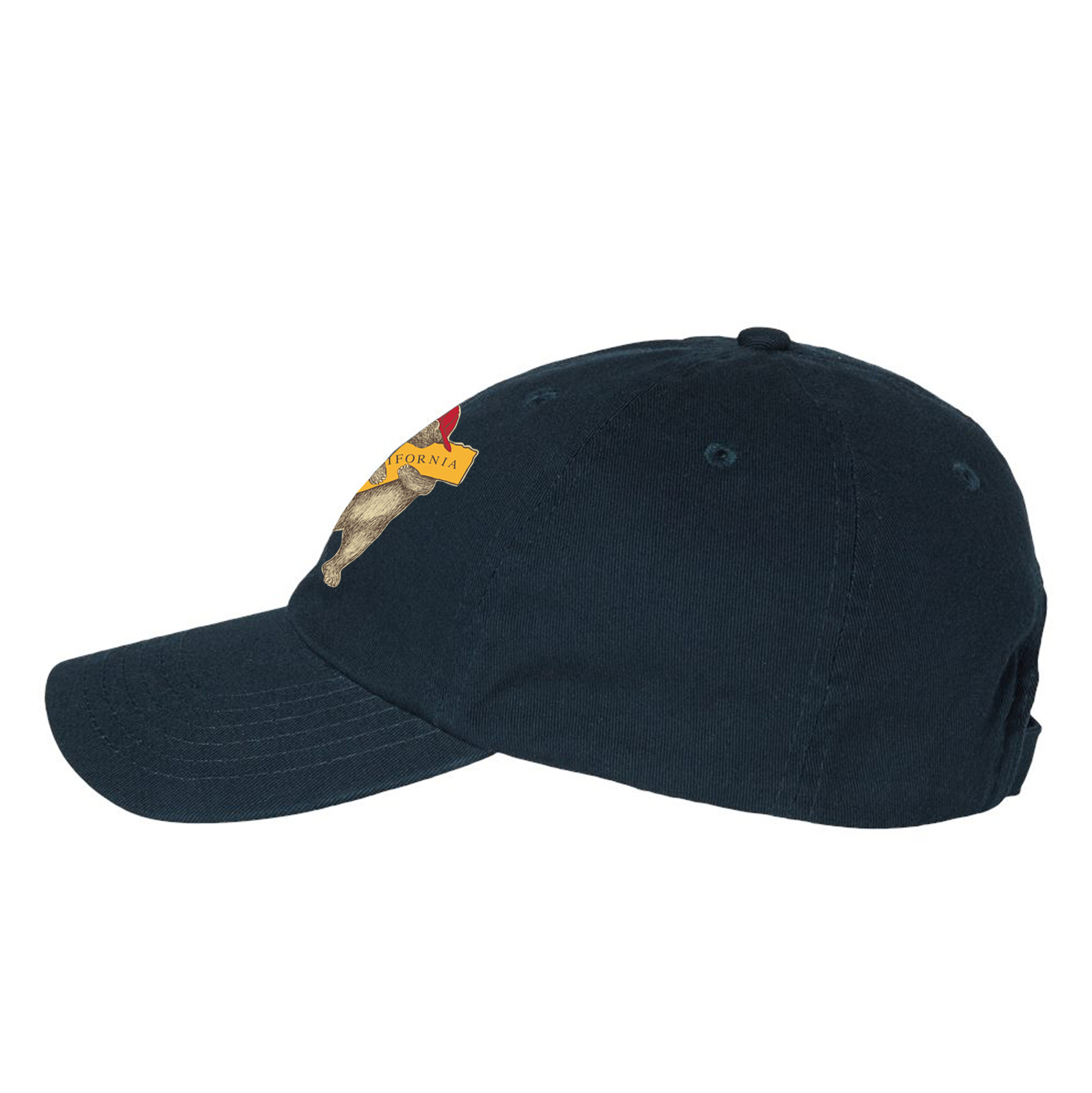SF Mercantile CA Firefighter Bear Cap, Navy Blue Twill