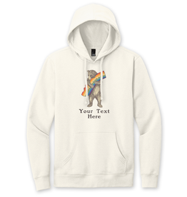 SF Mercantile Pride Bear Custom Unisex Pullover Hoodie