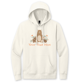 SF Mercantile Bear Family Custom Unisex Pullover Hoodie