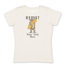 SF Mercantile CA Resist Bear Custom Women's Tee