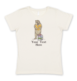 SF Mercantile Book Bear Custom Women's Tee