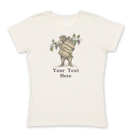 SF Mercantile Wine Bear Custom Women's Tee