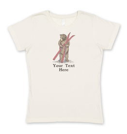 SF Mercantile Ski Bear Custom Women's Tee