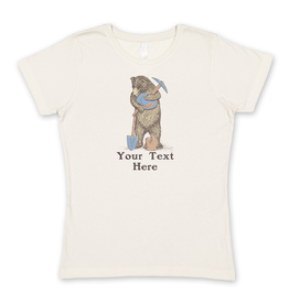 SF Mercantile Miner Bear Custom Women's Tee