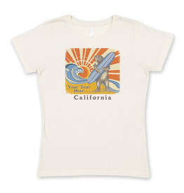 SF Mercantile Sun & Surf Bear Custom Women's Tee