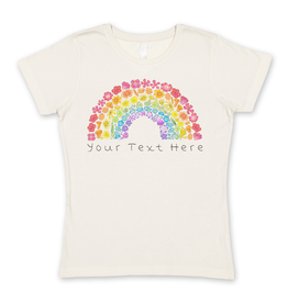 SF Mercantile Wildflower Rainbow Custom Women's Tee