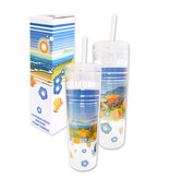 SF Mercantile California Horizons Stay Golden Straw Tumbler