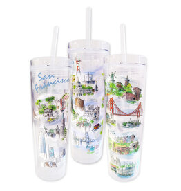 SF Mercantile City by the Bay Straw Tumbler