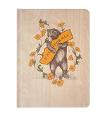 SF Mercantile California Bear Hug Hardcover Journal