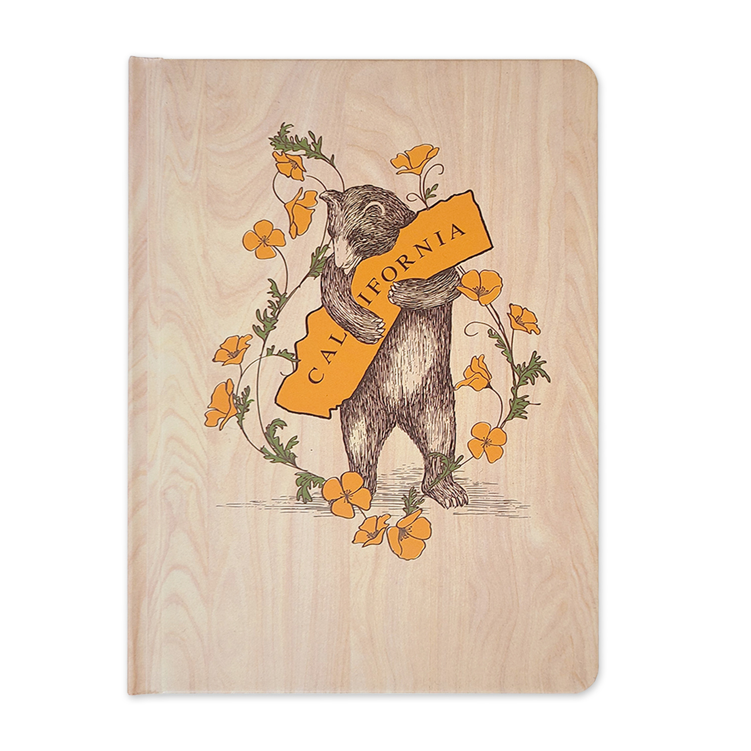 SF Mercantile California Bear Hug Hardcover Journal