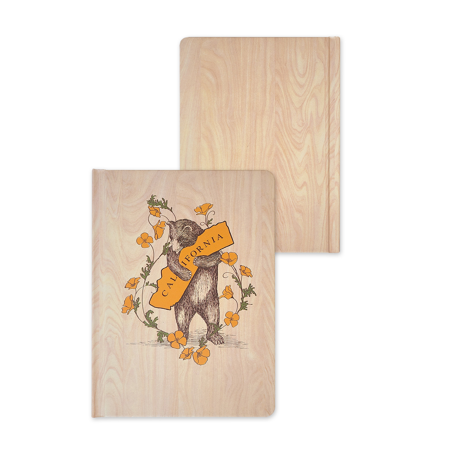SF Mercantile California Bear Hug Hardcover Journal