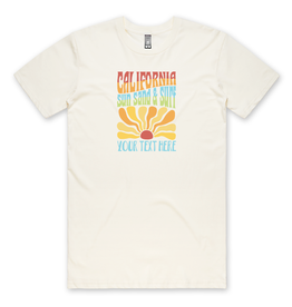 SF Mercantile CA Sun & Surf Custom Unisex Tee