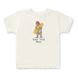 SF Mercantile CA Firefighter Bear Custom Kids Tee
