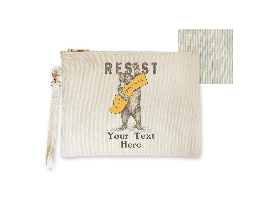 SF Mercantile RB - Custom Pouches Lined Zipper Pouch with Handle