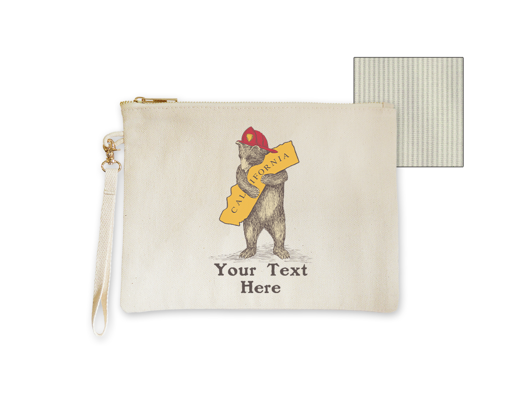 SF Mercantile FB - Custom Pouches Lined Zipper Pouch with Handle