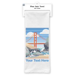 SF Mercantile GGB Horizon Custom Flour Sack Towel