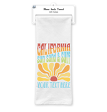 SF Mercantile CA Sun & Surf Custom Flour Sack Towel