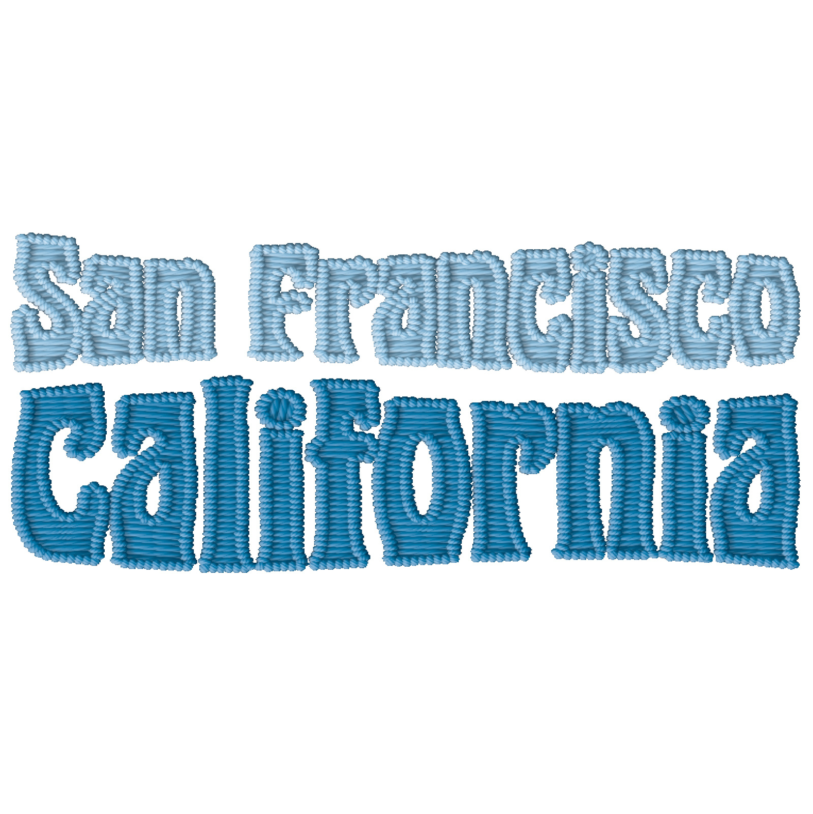 San Francisco Faux Embroidered Cap, Burnt Orange