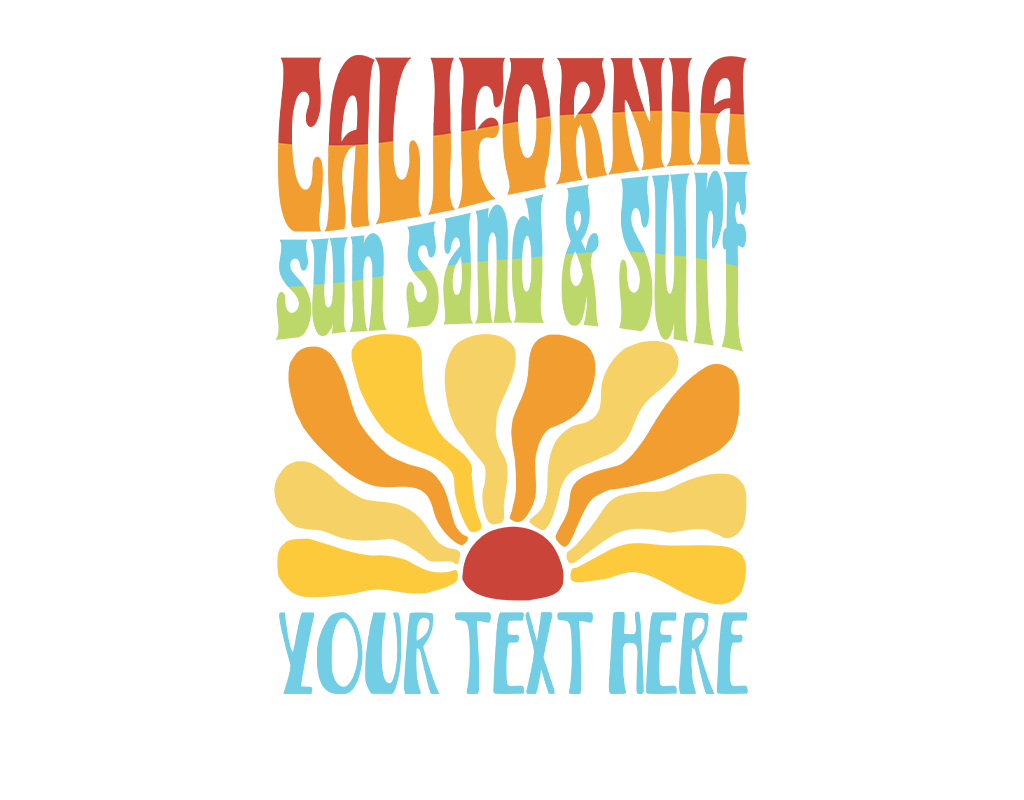 SF Mercantile CA Sun & Surf Custom Unisex Pullover Hoodie