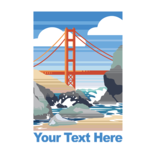 SF Mercantile GGB Horizon Custom Kids Tee