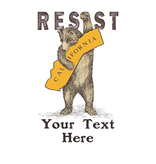 SF Mercantile CA Resist Bear Custom Onesie
