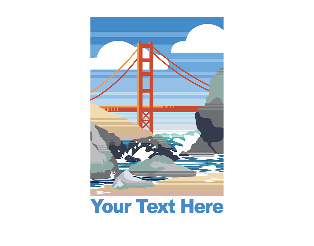 SF Mercantile GGB Horizon Custom Onesie
