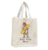 SF Mercantile CA Firefighter Bear Custom Totes