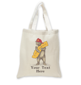SF Mercantile CA Firefighter Bear Custom Totes