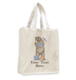 SF Mercantile Miner Bear Custom Totes