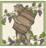 SF Mercantile California Wine Bear Hat