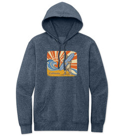 SF Mercantile Sun & Surf Bear Adult Navy Pullover Hoodie