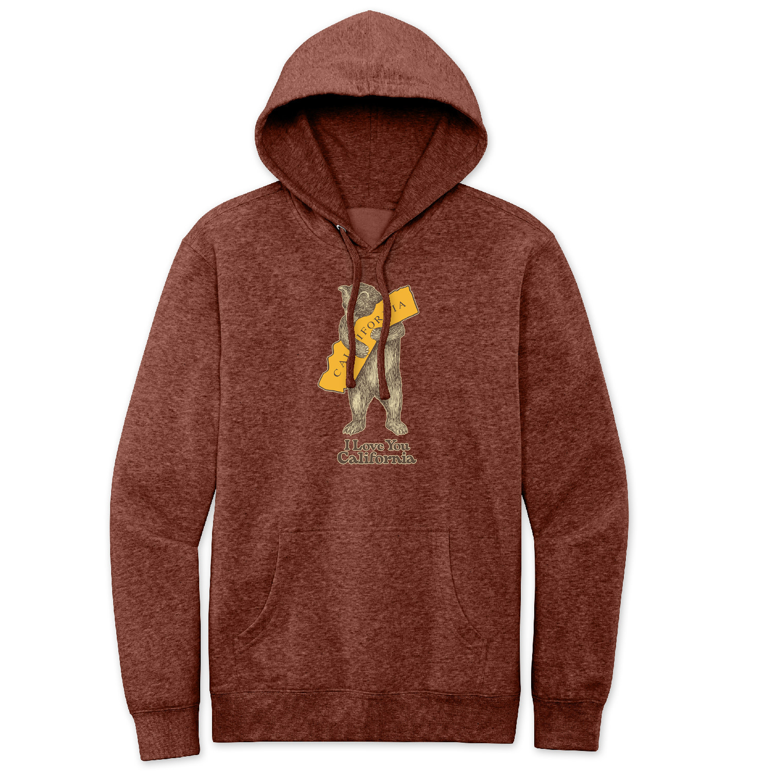 SF Mercantile CA Bear Hug Adult Pullover Hoodie