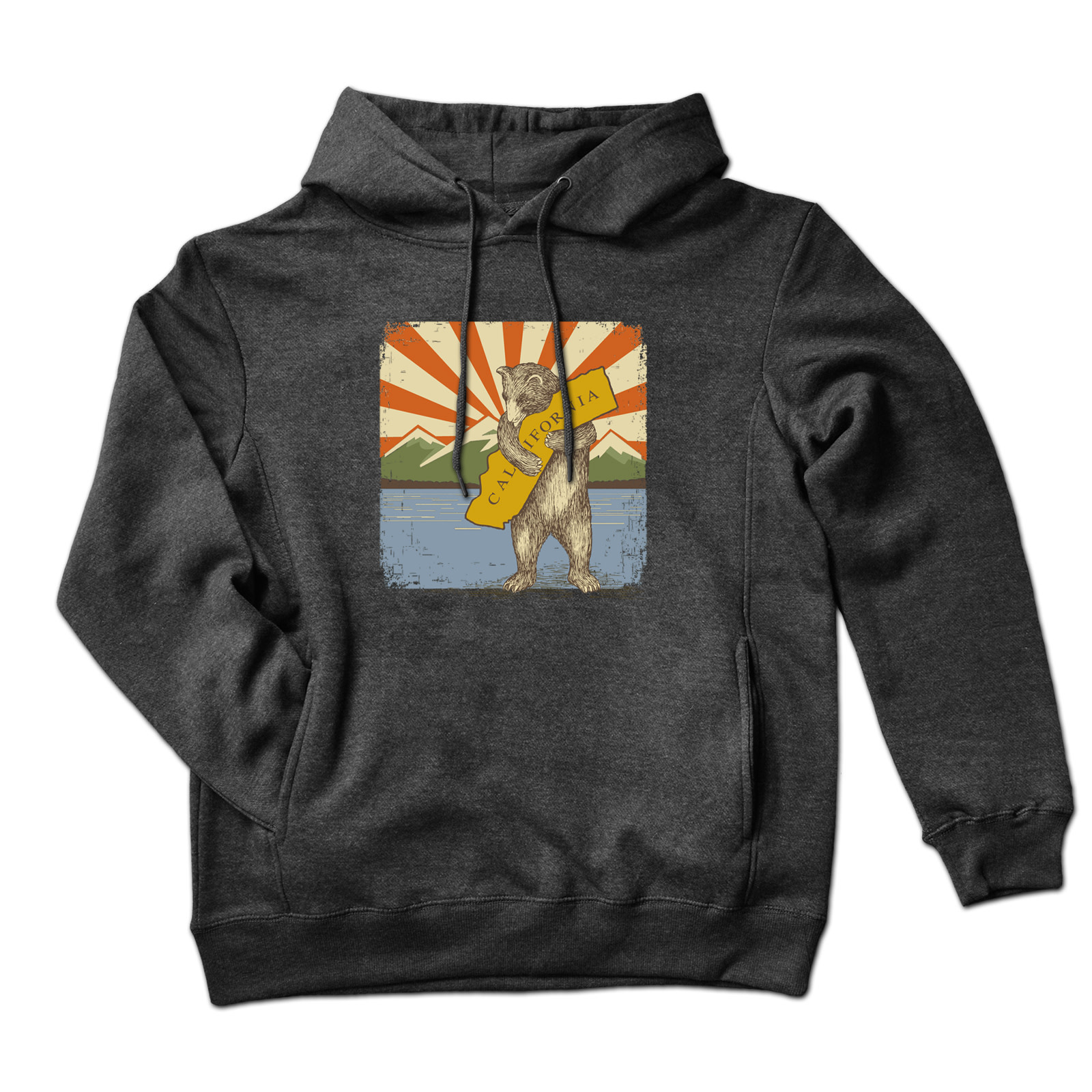 Charcoal Pullover Hoodie, Assorted Styles