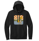SF Mercantile California Mountain Bear Pullover Fleece Hoodie