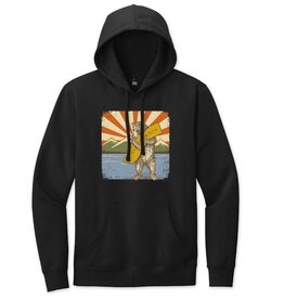 SF Mercantile California Mountain Bear Pullover Fleece Hoodie