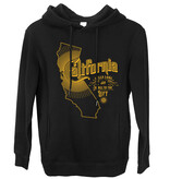 Vintage Graphic California Pullover Hoodie R-rated Black M