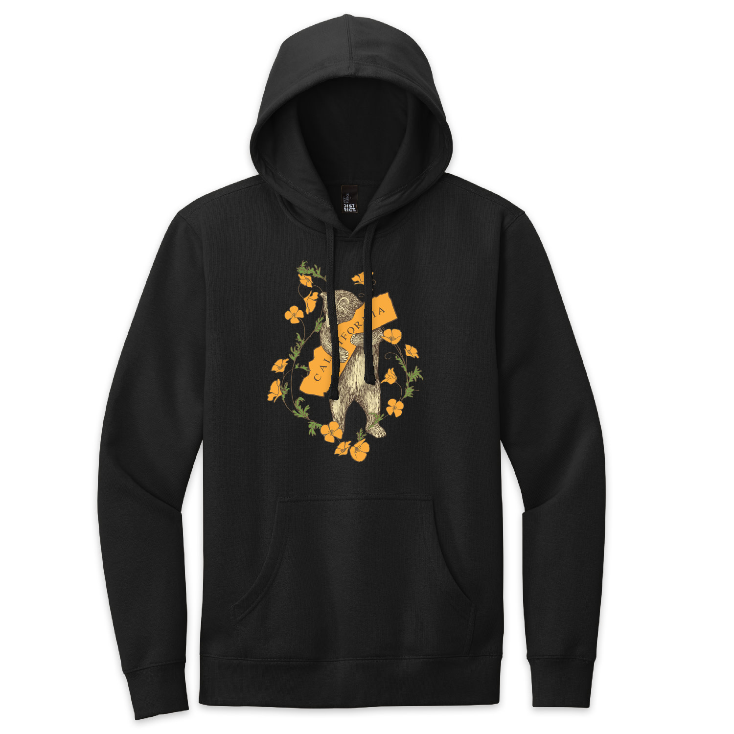 SF Mercantile California Poppy Bear Pullover Hoodie