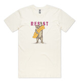 SF Mercantile RESIST CA Bear Unisex Tee, Cream,