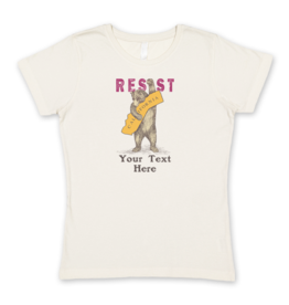SF Mercantile CA Resist Bear Custom Women's Tee