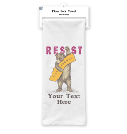 SF Mercantile CA Resist Bear Custom Flour Sack Towel