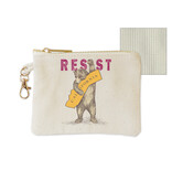 SF Mercantile CA Resist Bear Lined Coin Purse