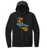 SF Mercantile California State w/Poppies Pullover Hoodie