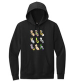 SF Mercantile Cali-foodie Black Pullover Fleece Hoodie