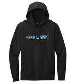 SF Mercantile Horizons Oakland Black Pullover Fleece Hoodie