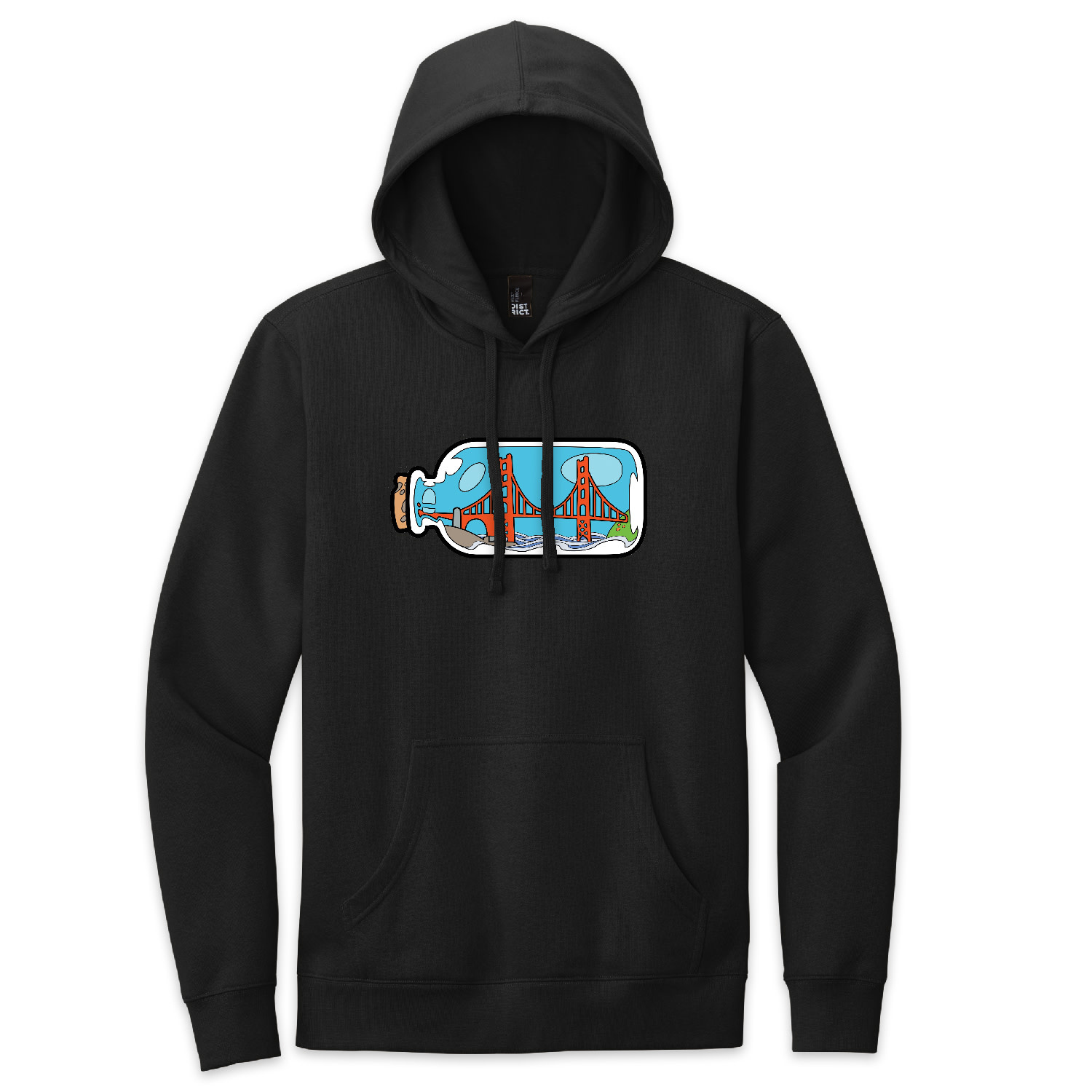 SF Mercantile GGB in Bottle Black Pullover Fleece Hoodie